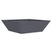 Vază pentru Grădină 5 pcs Antracit 50 x 50 x 15 cm - WALTI WALTI