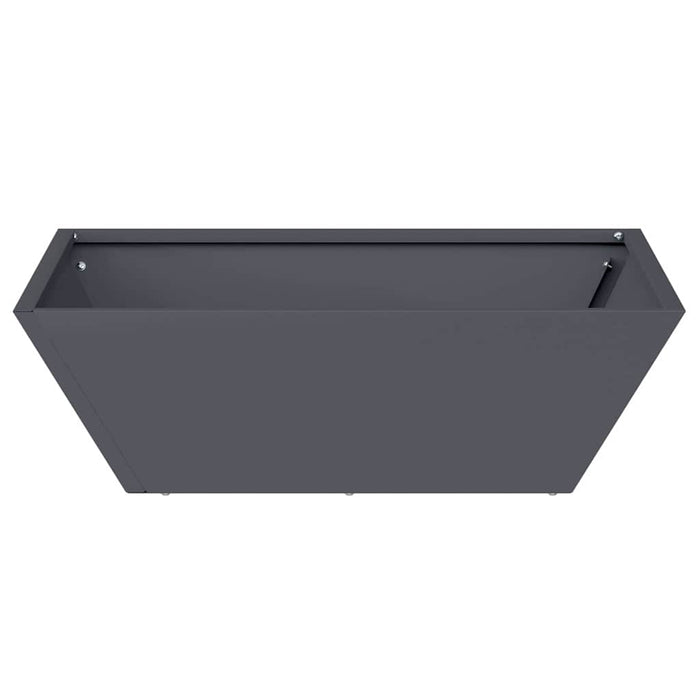 Vază pentru Grădină 5 pcs Antracit 50 x 50 x 15 cm - WALTI WALTI