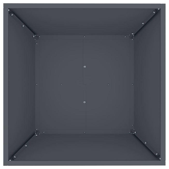 Vază pentru Grădină 5 pcs Antracit 50 x 50 x 15 cm - WALTI WALTI