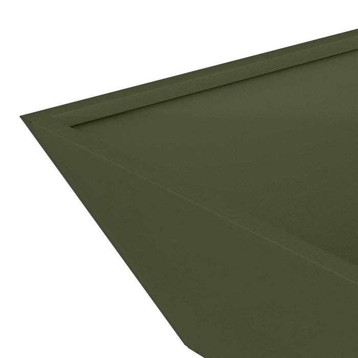 Vază pentru Grădină Verde măsliniu 50 x 50 x 15 cm - WALTI WALTI