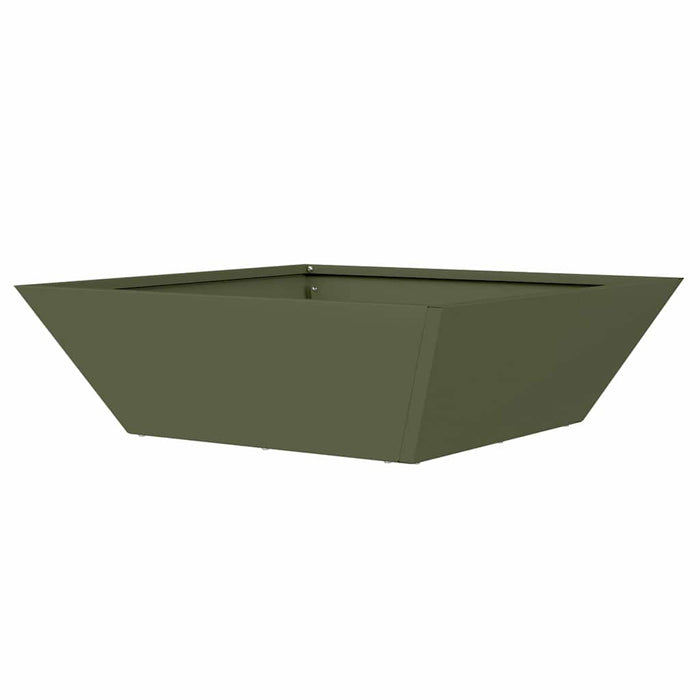 Vază pentru Grădină Verde măsliniu 50 x 50 x 15 cm - WALTI WALTI