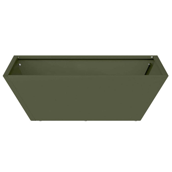 Vază pentru Grădină Verde măsliniu 50 x 50 x 15 cm - WALTI WALTI