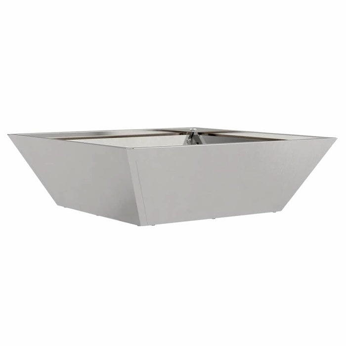 Vază pentru Grădină Argintiu 50 x 50 x 15 cm Oţel inoxidabil - WALTI WALTI
