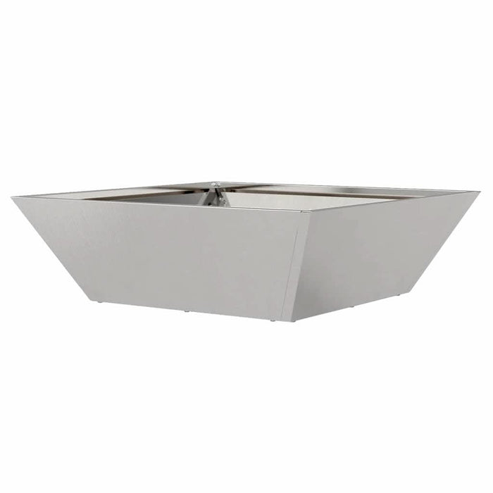Vază pentru Grădină Argintiu 50 x 50 x 15 cm Oţel inoxidabil - WALTI WALTI