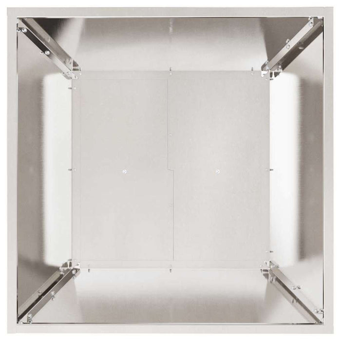 Vază pentru Grădină Argintiu 50 x 50 x 15 cm Oţel inoxidabil - WALTI WALTI
