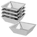 Vază pentru Grădină 5 pcs Argintiu 50 x 50 x 15 cm - WALTI WALTI