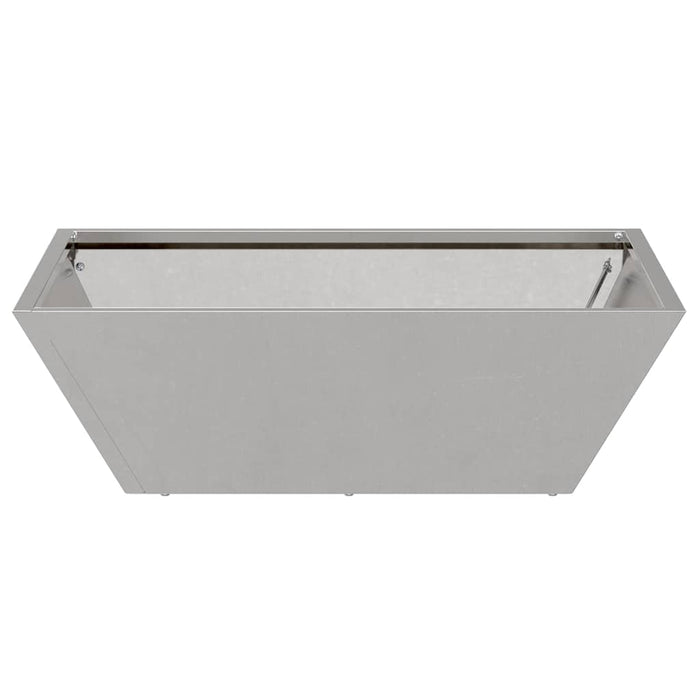 Vază pentru Grădină 5 pcs Argintiu 50 x 50 x 15 cm - WALTI WALTI