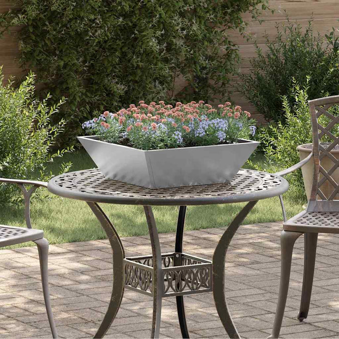 Vază pentru Grădină 5 pcs Argintiu 50 x 50 x 15 cm - WALTI WALTI