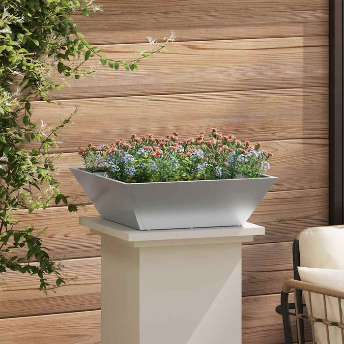 Vază pentru Grădină 5 pcs Argintiu 50 x 50 x 15 cm - WALTI WALTI