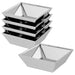 Vază pentru Grădină 5 pcs Argintiu 50 x 50 x 15 cm - WALTI WALTI