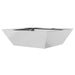 Vază pentru Grădină 5 pcs Argintiu 50 x 50 x 15 cm - WALTI WALTI