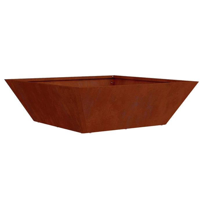 Vază pentru Grădină Ruginit 50 x 50 x 15 cm - WALTI WALTI