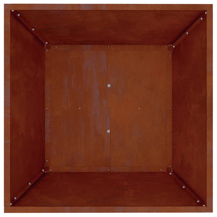 Vază pentru Grădină 5 pcs Ruginit 50 x 50 x 15 cm - WALTI WALTI
