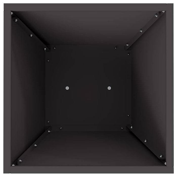 Vază pe pilon Negru 35 x 35 x 73 cm - WALTI WALTI