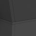 Vază pe pilon 2 pcs Negru 35 x 35 x 73 cm - WALTI WALTI