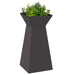 Vază pe pilon 2 pcs Negru 35 x 35 x 73 cm - WALTI WALTI