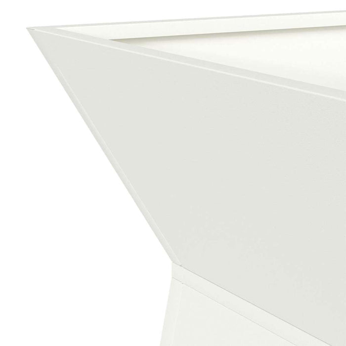 Vază pe pilon 2 pcs Alb 35 x 35 x 73 cm - WALTI WALTI
