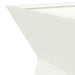 Vază pe pilon 2 pcs Alb 35 x 35 x 73 cm - WALTI WALTI
