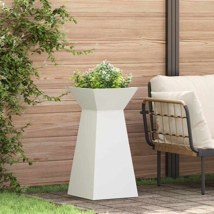 Vază pe pilon 2 pcs Alb 35 x 35 x 73 cm - WALTI WALTI