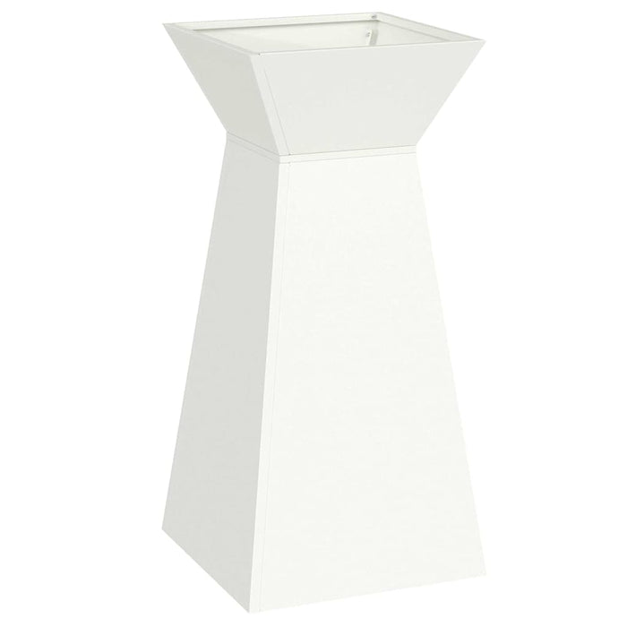 Vază pe pilon 2 pcs Alb 35 x 35 x 73 cm - WALTI WALTI