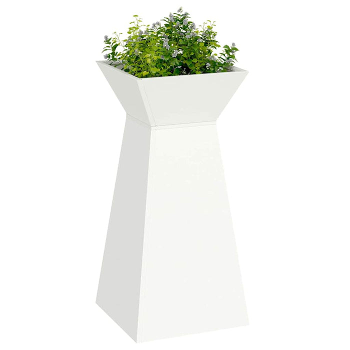Vază pe pilon 2 pcs Alb 35 x 35 x 73 cm - WALTI WALTI
