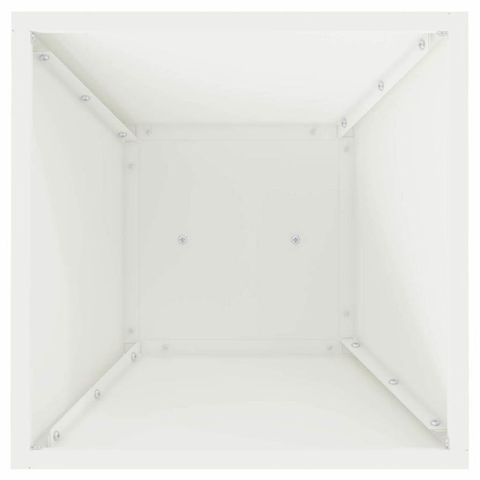 Vază pe pilon 2 pcs Alb 35 x 35 x 73 cm - WALTI WALTI