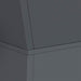 Vază pe pilon 2 pcs Antracit 35 x 35 x 73 cm - WALTI WALTI