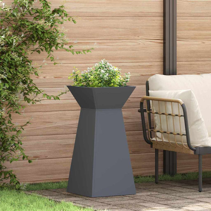 Vază pe pilon 2 pcs Antracit 35 x 35 x 73 cm - WALTI WALTI