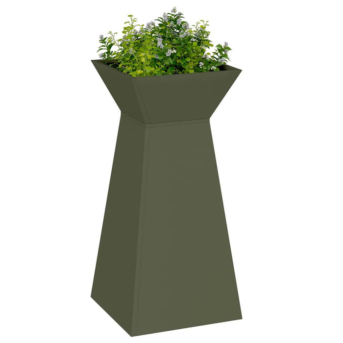 Vază pe pilon 2 pcs Oliv 35 x 35 x 73 cm - WALTI WALTI