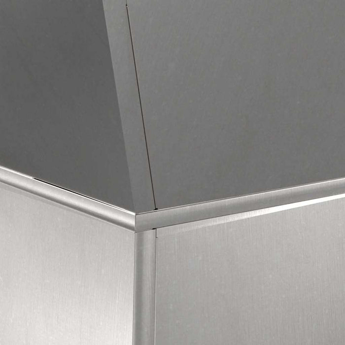 Vază pe pilon 2 pcs Argintiu 35 x 35 x 73 cm - WALTI WALTI
