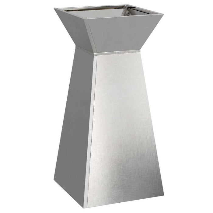 Vază pe pilon 2 pcs Argintiu 35 x 35 x 73 cm - WALTI WALTI