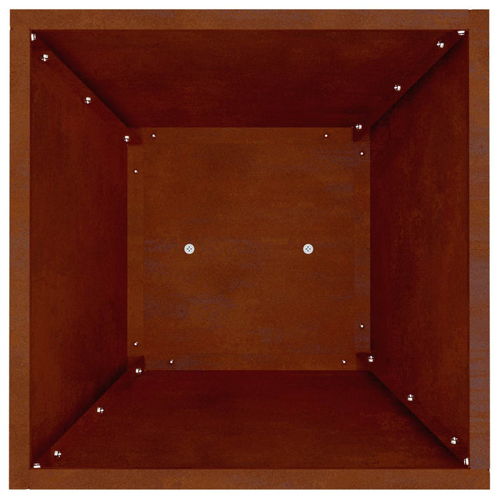 Vază pe pilon Argintiu 35 x 35 x 73 cm - WALTI WALTI