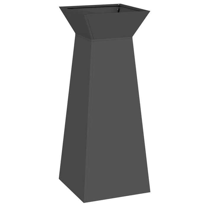 Vază pe pilon Negru 40 x 40 x 100 cm - WALTI WALTI