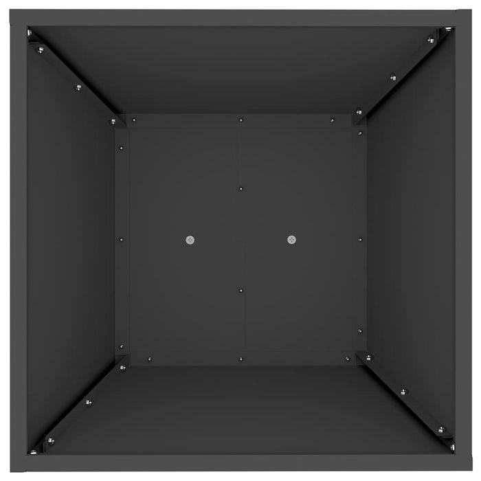 Vază pe pilon Negru 40 x 40 x 100 cm - WALTI WALTI
