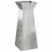 Vază pe pilon 2 pcs Argintiu 40 x 40 x 100 cm - WALTI WALTI