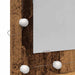 Dulap cu oglindă Lemn vechi 60 x 31,5 x 62 cm Lemn compozit - WALTI WALTI