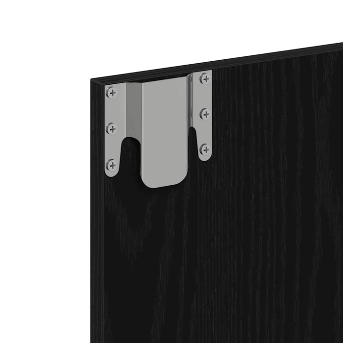 Dulap cu oglindă Stejar Negru 60 x 31,5 x 62 cm Lemn compozit - WALTI WALTI