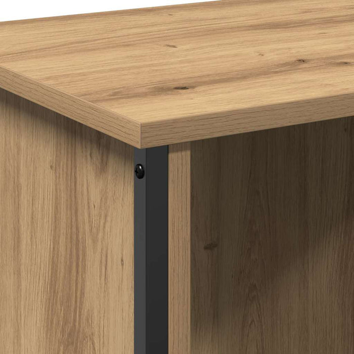 Cabinet TV Stejar Artizanal 102 x 35 x 45 cm Lemn compozit - WALTI WALTI