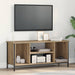 Cabinet TV Stejar Artizanal 102 x 35 x 45 cm Lemn compozit - WALTI WALTI