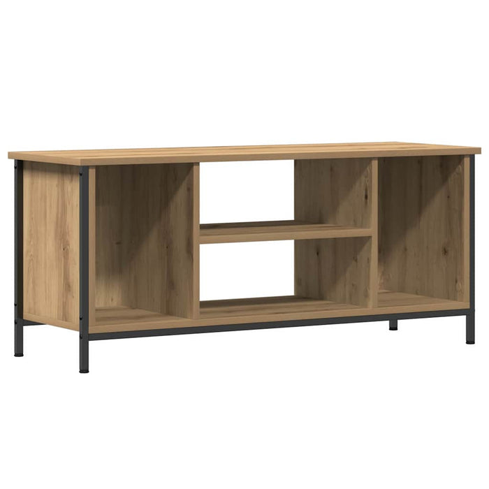 Cabinet TV Stejar Artizanal 102 x 35 x 45 cm Lemn compozit - WALTI WALTI