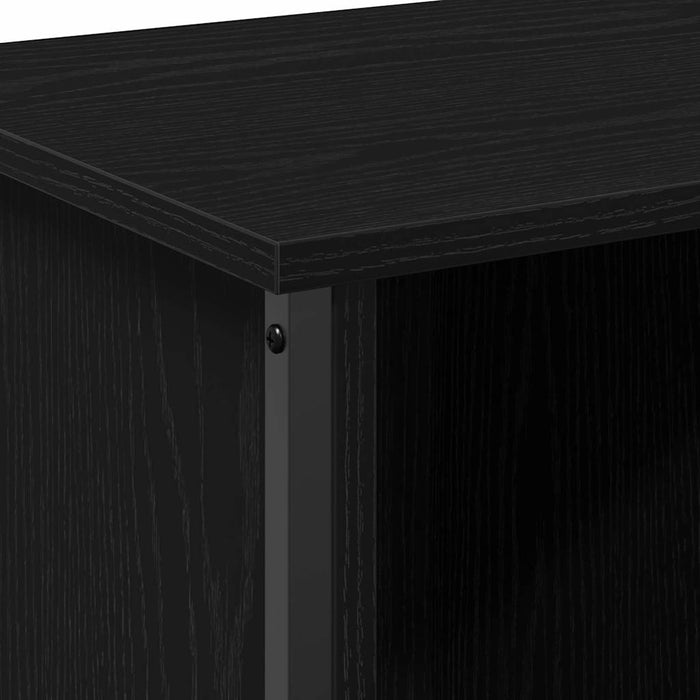 Cabinet TV Stejar Negru 102 x 35 x 45 cm Lemn compozit - WALTI WALTI