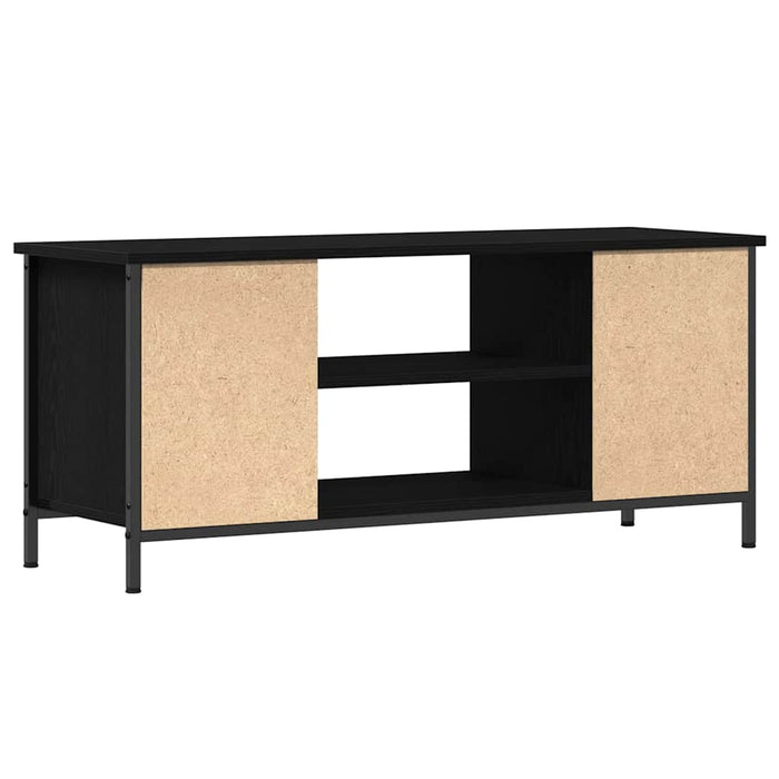 Cabinet TV Stejar Negru 102 x 35 x 45 cm Lemn compozit - WALTI WALTI