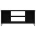 Cabinet TV Stejar Negru 102 x 35 x 45 cm Lemn compozit - WALTI WALTI