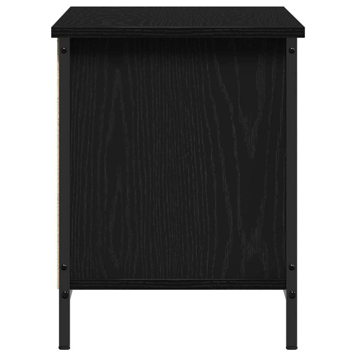 Cabinet TV Stejar Negru 102 x 35 x 45 cm Lemn compozit - WALTI WALTI