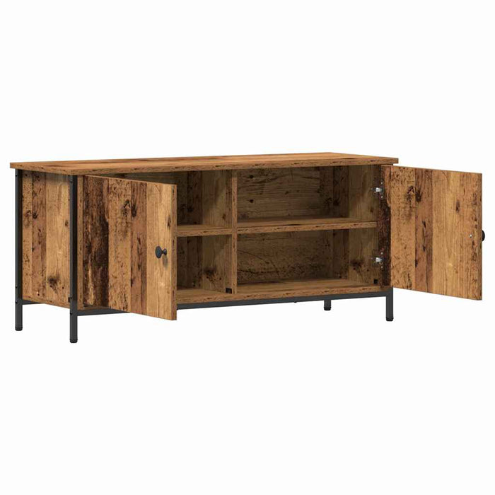 Cabinet TV Lemn Vechi 100 x 35 x 45 cm Lemn compozit - WALTI WALTI