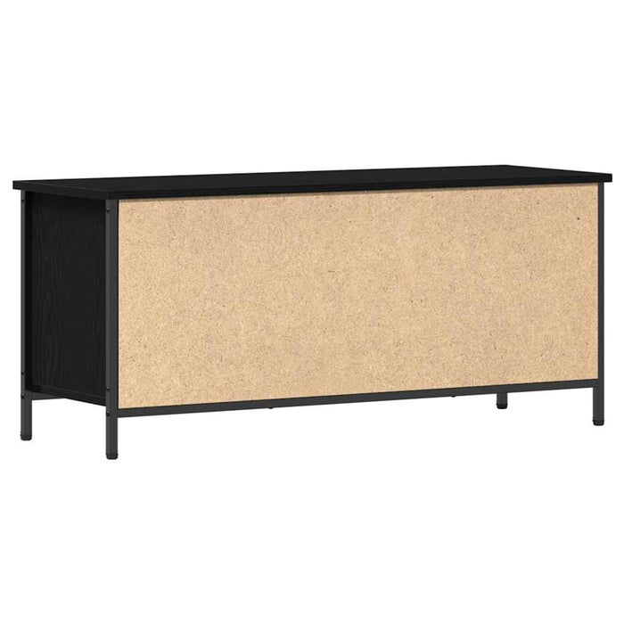 Cabinet TV Stejar Negru 100 x 35 x 45 cm Lemn compozit - WALTI WALTI