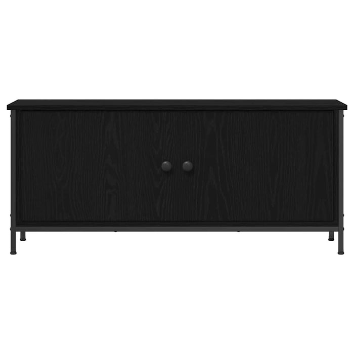 Cabinet TV Stejar Negru 100 x 35 x 45 cm Lemn compozit - WALTI WALTI
