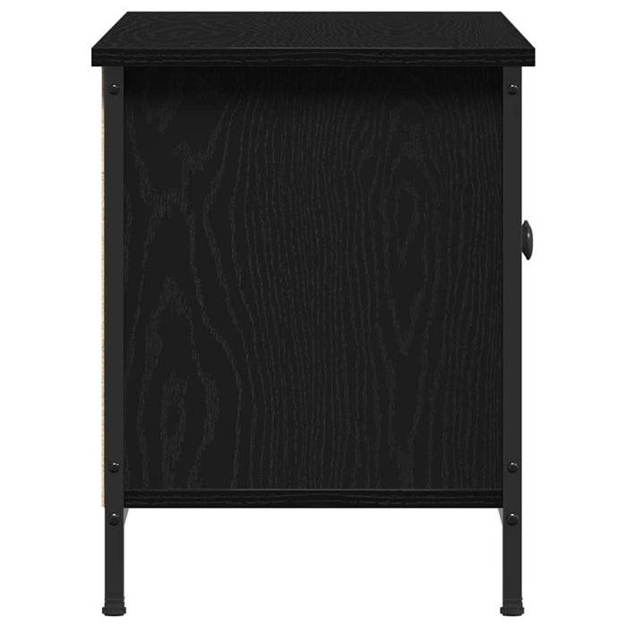 Cabinet TV Stejar Negru 100 x 35 x 45 cm Lemn compozit - WALTI WALTI
