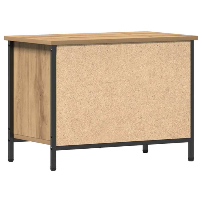 Cabinet TV Stejar Artizanal 60 x 35 x 45 cm Lemn compozit - WALTI WALTI