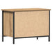 Cabinet TV Stejar Artizanal 60 x 35 x 45 cm Lemn compozit - WALTI WALTI